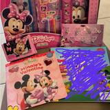 Disney Toys | Disney Minnie Mouse Lot | Color: Black/Pink | Size: Osg
