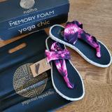Anthropologie Shoes | Nalho Espadrille Yoga Mat Sandals- Pink Tie-Dye | Color: Pink/White | Size: 8