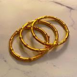 Lilly Pulitzer Jewelry | Lilly Pulitzer Gold Bangle Bracelets | Color: Gold | Size: Os