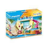 PLAYMOBIL Toy Building Sets - Bungalow With Pool Toy Set