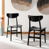 Bay Isle Home™ Jakob Side Chair Wood in Black, Size 33.07 H x 20.8 W x 17.32 D in | Wayfair AD2EDA76739B4642B69DCA586E78DECF