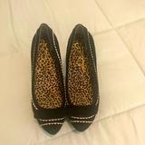 Jessica Simpson Shoes | Jessica Simpson Pumps | Color: Black/White | Size: 8