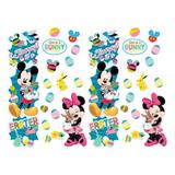 Eureka® Mickey Mouse Easter All-In-One Door Decor Kit in Black/Blue/Pink, Size 18.0 H x 12.25 W x 0.31 D in | Wayfair EU-849332