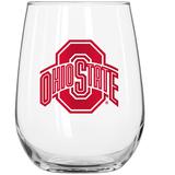 Ohio State Buckeyes 16oz. Gameday Curved Beverage Glass