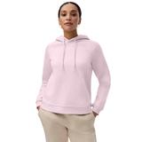 Plus Size Women's Hooded Fleece Sweatshirt by ellos in Misty Rose (Size 10/12)