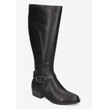 Wide Width Women's Luella Boots by Easy Street in Black (Size 7 W)