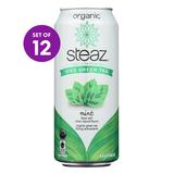 STEAZ Tea Drinks - Steaz Mint Green Tea Set of 12