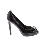 Coach Shoes | Coach Starla Patent Leather Black High Heels 7.5 B | Color: Black | Size: 7.5