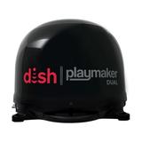 Winegard Dish Playmaker Dual With Wally HD Receiver Bundle Black PL-8035R