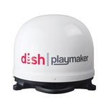 Winegard Dish Playmaker Dual With Wally HD Receiver Bundle White PL-8000R