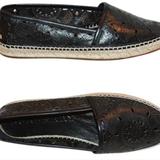 Burberry Shoes | Burberry Black Heritage Horn Hodgeson Espadrilles | Color: Black/Brown | Size: Euro 39.5