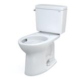 TOTO Drake 1.6 GPF Elongated Two-Piece Toilet w/ Tornado Flush (Seat Not Included), Size 30.13 H x 17.19 W x 28.38 D in | Wayfair CST776CSFG.10#01