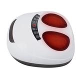 Inbox Zero Foot Massager Machine Heat Foot Massagers & LCD Display For Blood Circulation US in White, Size 16.14 H x 11.61 W x 17.52 D in | Wayfair