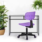 Zoomie Kids Mesh Task Chair Wood/Upholstered/Mesh in Indigo, Size 34.3 H x 15.9 W x 14.6 D in | Wayfair EE70583CBDDE42399810E63F9BBDB8EE