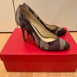 Jessica Simpson Shoes | New Jessica Simpson Camo Pumps, Size 6.5 | Color: Black/Green | Size: 6.5