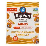 RIP VAN WAFELS Cookies 12 - Dutch Caramel & Vanilla Waffle Packs - 1 Box of 12
