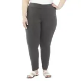 Kim Rogers® Women's Plus Size Millennium Pants - Average Length, Grey, 20W