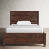 Birch Lane™ Clove Solid Wood Platform Bed Wood in Brown, Size 50.0 H x 57.5 W x 80.5 D in | Wayfair 625C76A97C3445AD873D340BE0476719