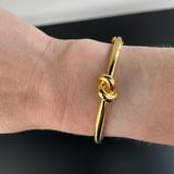 Kate Spade Jewelry | Kate Spade Gold Knot Bracelet | Color: Gold | Size: Os