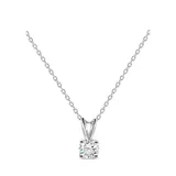 Atit Diamond 1/4 Ct. T.w. Rabbit Ear Diamond Pendant Necklace In 14K Rose Gold, White