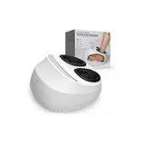Sharper Image Shiatsu Foot Massager, Rolling Massage With Air Compression, Relax Tired & Sore Toes With Heat Therapy, Soft Fleece Lining, Adjustable