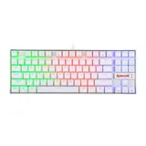 Redragon K552W-RGB TKL Gaming Keyboard with RGB Backlighting, White