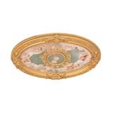 AFD Home Oval Chandelier Ceiling Medallion Plastic, Size 31.5 H x 43.0 W x 2.5 D in | Wayfair BAN-BRRB0811-F0