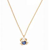 Kate Spade Jewelry | Kate Spade Sea Star Crab Crystal Pearl Necklace | Color: Blue/Gold | Size: Os