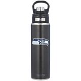 Tervis Seattle Seahawks 24oz. Wide Mouth Leather Water Bottle