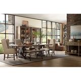 Hooker Furniture Hill Country Dining Set Wood/Upholstered Chairs in Black/Brown, Size 30.0 H in | Wayfair