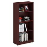 Latitude Run® Meydan 24.5" W Standard Bookcase Wood in Brown, Size 55.9 H x 24.5 W x 12.0 D in | Wayfair 140CDB3117B0429581CE23A003544037