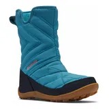 Columbia Minx Slip III Girls' Waterproof Snow Boots, Girl's, Size: 3, Med Blue