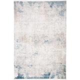Lindstra Gradient Luster Rug, Ivory/Light Blue, 2ft-2in x 3ft-2in Accent Rug - Weave & Wander 866R3889IVYBLUP22