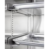 "24"" Wide Mini Reach-In Beverage Center with Dolly - Summit Appliance SCR1401LHRICSS"