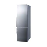 "24"" Wide Bottom Freezer Refrigerator - Summit Appliance FFBF246SS"