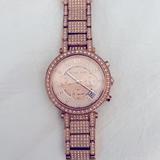 Michael Kors Accessories | Michael Kors Rose Gold Watch | Color: Gold/Pink | Size: Fits 6 Wrist Or Smaller