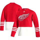 Men's adidas Red Detroit Wings Logo AEROREADY Pullover Sweater