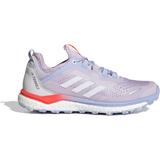 Adidas Terrex Agravic Flow Trailrunning Shoes - Women's Purple Tint/Crystal White/Solar Red 9 FZ2644-531-9
