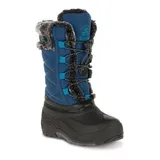 Kamik Star 2 Girls' Waterproof Snow Boots, Girl's, Size: 13, Med Blue