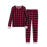 Girls 4-16 Cuddl Duds Thermal 2-Piece Base Layer Set, Girl's, Size: 4-5, Brt Red