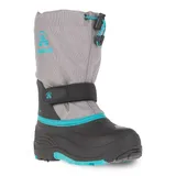 Kamik Waterbug 5 Kids' Waterproof Snow Boots, Girl's, Size: 13, Med Grey