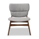 Side Chair - Skyline Decor Benito 22.8" Wide Side Chair Revolution Performance Fabrics® in Gray/Black, Size 28.3 H x 22.8 W x 27.0 D in | Wayfair