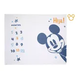 Disney's Mickey Mouse Milestone Baby Blanket, Blue