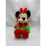 Disney Toys | Disney Holiday Minnie Mouse Plush | Color: Green/Red | Size: 18