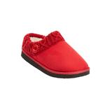 Wide Width Women's The Leela Slipper by Comfortview in Classic Red (Size L W)