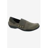 Wide Width Women's Cake Flat by Ros Hommerson in Olive (Size 6 W)