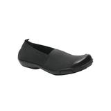 Women's Caruso Flats And Slip Ons by Ros Hommerson in Black Stretch (Size 9 M)