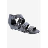 Women's Voluptuous Sandal by Ros Hommerson in Pewter Leather (Size 7 M)