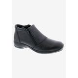 Women's Superb Comfort Bootie by Ros Hommerson in Black Leather (Size 8 1/2 M)