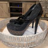 Jessica Simpson Shoes | Jessica Simpson Mary Jane Platform Heels | Color: Black | Size: 10
